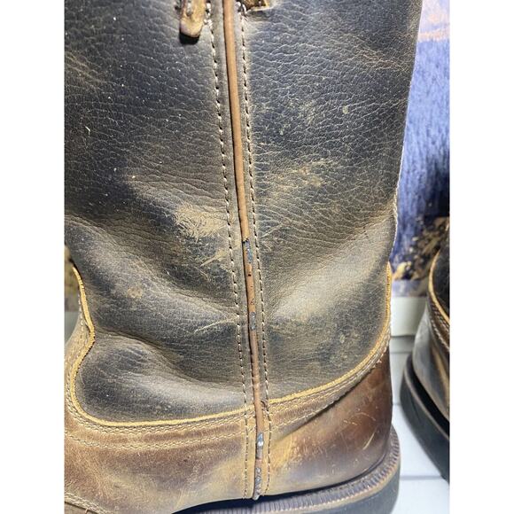 Cabela\'s Pinedale Brown Rounded Toe Western Work Boots Mens Size 10.5 EE main image 9